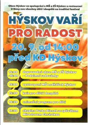 Hýskov vaří pro radost 